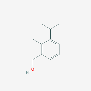 molecular formula C11H16O B13966499 [2-Methyl-3-(propan-2-yl)phenyl]methanol CAS No. 127451-21-2