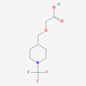 2-((1-(Trifluoromethyl)piperidin-4-yl)methoxy)acetic acid