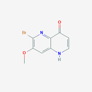 6-Bromo-7-methoxy-1,5-naphthyridin-4-ol