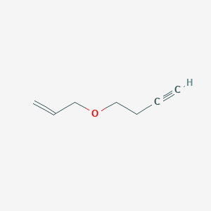 molecular formula C7H10O B13966576 1-Butyne, 4-(2-propenyloxy)- CAS No. 75405-45-7