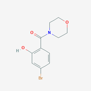 (4-Bromo-2-hydroxyphenyl)(morpholino)methanone