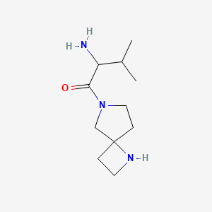 2-Amino-3-methyl-1-(1,6-diazaspiro[3.4]octan-6-yl)butan-1-one