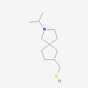 (2-Isopropyl-2-azaspiro[4.4]nonan-7-yl)methanethiol