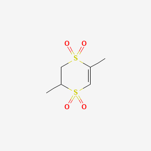 2,3-Dihydro-2,5-dimethyl-1,4-dithiin 1,1,4,4-tetraoxide