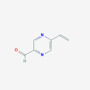 5-Ethenyl-2-pyrazinecarboxaldehyde