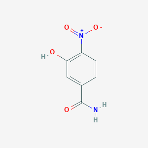 B1396673 3-Hydroxy-4-nitrobenzamide CAS No. 182932-64-5