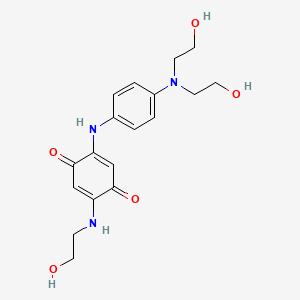 molecular formula C18H23N3O5 B13966798 HC Green no. 1 CAS No. 52136-25-1