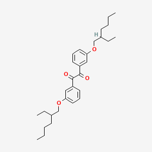 molecular formula C30H42O4 B13966862 1,2-Bis(3-(2-ethylhexyloxy)phenyl)ethane-1,2-dione 