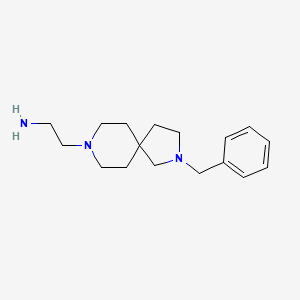 2-(2-Benzyl-2,8-diazaspiro[4.5]decan-8-yl)ethanamine