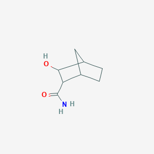 3-Hydroxybicyclo[2.2.1]heptane-2-carboxamide