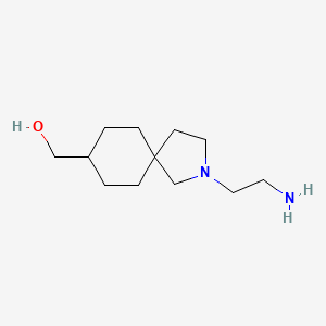 (2-(2-Aminoethyl)-2-azaspiro[4.5]decan-8-yl)methanol