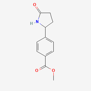 Methyl 4-(5-oxopyrrolidin-2-yl)benzoate