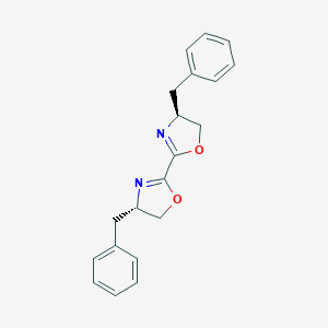 molecular formula C20H20N2O2 B139671 2,2'-双[(4S)-4-苯甲基-2-恶唑啉] CAS No. 133463-88-4