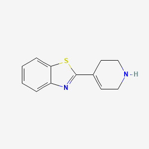 2-(1,2,3,6-Tetrahydropyridin-4-yl)-1,3-benzothiazole