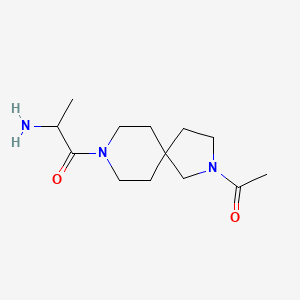 1-(2-Acetyl-2,8-diazaspiro[4.5]decan-8-yl)-2-aminopropan-1-one