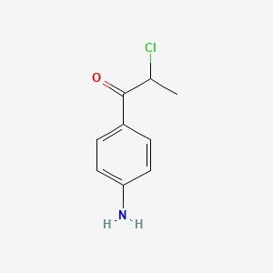 1-(4-Aminophenyl)-2-chloro-1-propanone