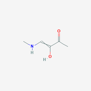 3-Hydroxy-4-(methylamino)but-3-en-2-one