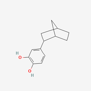 4-(2-bicyclo[2.2.1]heptanyl)benzene-1,2-diol