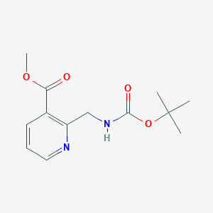 Methyl 2-(((tert-butoxycarbonyl)amino)methyl)nicotinate