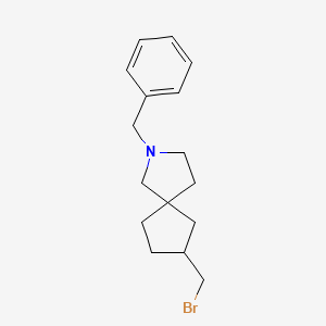 2-Benzyl-7-(bromomethyl)-2-azaspiro[4.4]nonane