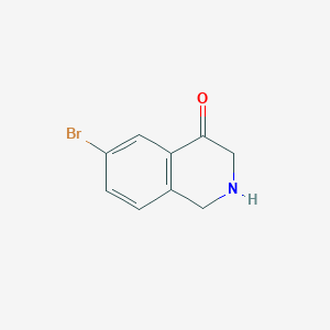 6-Bromo-2,3-dihydroisoquinolin-4(1H)-one