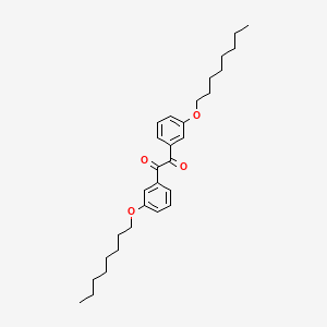 molecular formula C30H42O4 B13967633 1,2-Bis(3-(octyloxy)phenyl)ethane-1,2-dione 