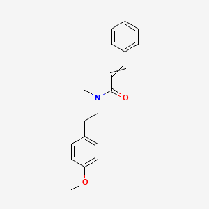 molecular formula C19H21NO2 B13967846 N-(4-Methoxyphenethyl)-N-MethylcinnaMaMide 