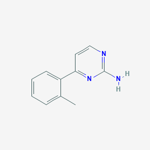 4-(o-Tolyl)pyrimidin-2-amine