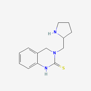 3-(pyrrolidin-2-ylmethyl)-3,4-dihydroquinazoline-2(1H)-thione