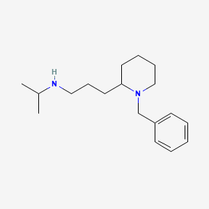 3-(1-benzylpiperidin-2-yl)-N-isopropylpropan-1-amine