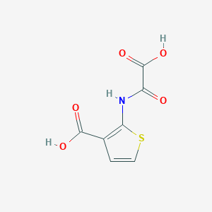 2-(Oxaloamino)thiophene-3-carboxylic acid