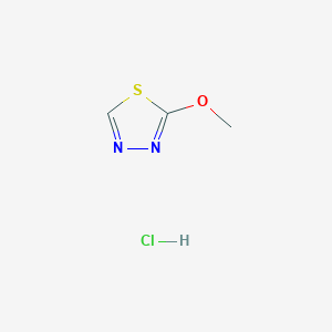 B1396797 2-Methoxy-1,3,4-thiadiazole hydrochloride CAS No. 1332529-61-9