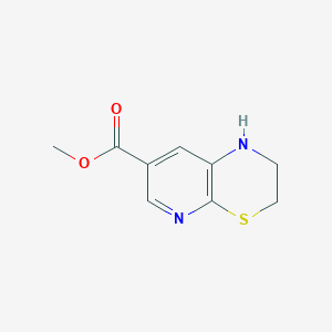 Methyl 2,3-dihydro-1H-pyrido[2,3-b][1,4]thiazine-7-carboxylate