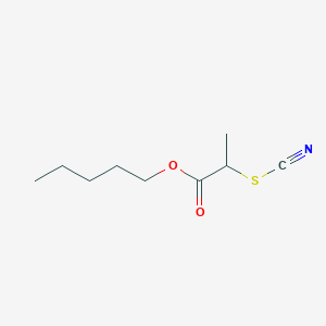 Pentyl 2-thiocyanatopropanoate