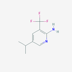 5-Isopropyl-3-(trifluoromethyl)pyridin-2-amine