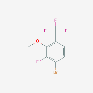 1-Bromo-2-fluoro-3-methoxy-4-(trifluoromethyl)benzene