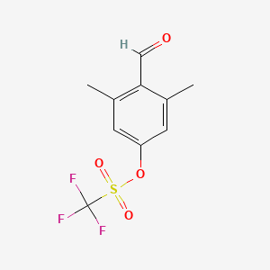 4-Formyl-3,5-dimethylphenyl trifluoromethanesulfonate