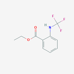 Ethyl 2-((trifluoromethyl)amino)benzoate