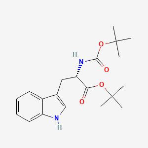 molecular formula C20H28N2O4 B13968289 Boc-L-tryptophan tert-butyl ester 