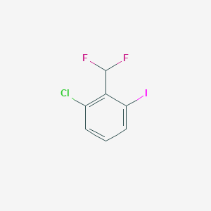 1-Chloro-2-(difluoromethyl)-3-iodobenzene