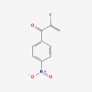 molecular formula C9H6FNO3 B13968305 2-Fluoro-1-(4-nitrophenyl)prop-2-en-1-one CAS No. 506437-42-9