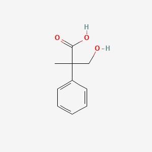 3-Hydroxy-2-methyl-2-phenylpropanoic acid