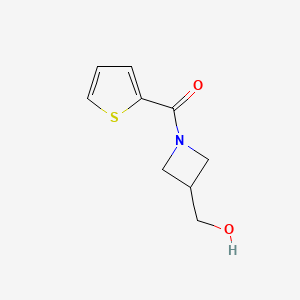 (3-(Hydroxymethyl)azetidin-1-yl)(thiophen-2-yl)methanone