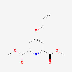 2,6-Pyridinedicarboxylic acid, 4-(2-propenyloxy)-, dimethyl ester