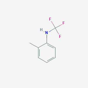 molecular formula C8H8F3N B13968397 2-methyl-N-(trifluoromethyl)aniline 