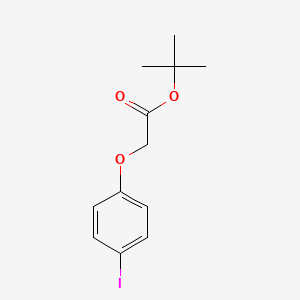 molecular formula C12H15IO3 B13968429 t-Butyl (4-iodophenoxy)acetate 