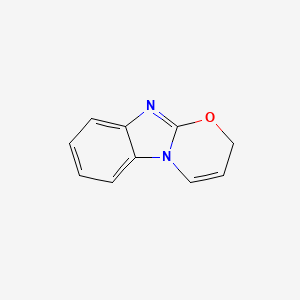 molecular formula C10H8N2O B13968434 2h-[1,3]Oxazino[3,2-a]benzimidazole CAS No. 59474-54-3