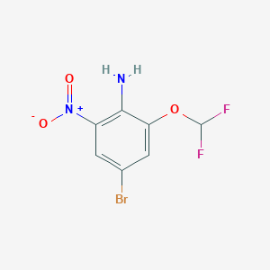 4-Bromo-2-(difluoromethoxy)-6-nitroaniline