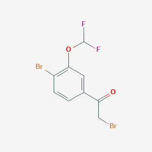 2-Bromo-1-(4-bromo-3-(difluoromethoxy)phenyl)ethanone