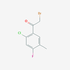 2'-Chloro-4'-fluoro-5'-methylphenacyl bromide